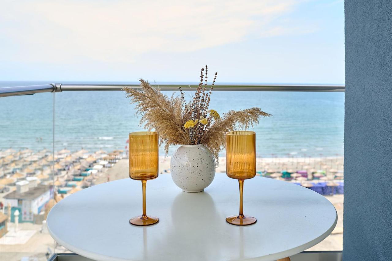 Paradise Sea View 2Bd Apt Spa N Pools Beach Resort Năvodari Exterior foto