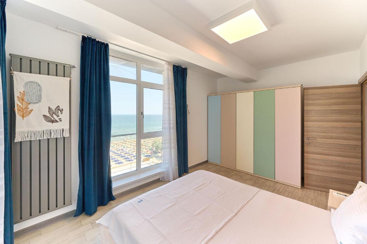 Paradise Sea View 2Bd Apt Spa N Pools Beach Resort Năvodari Exterior foto